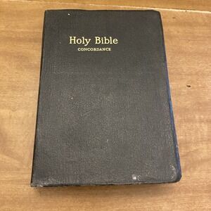 Holy Bible KJV World Publishing Concordance Red Letter Edition Vintage 1973